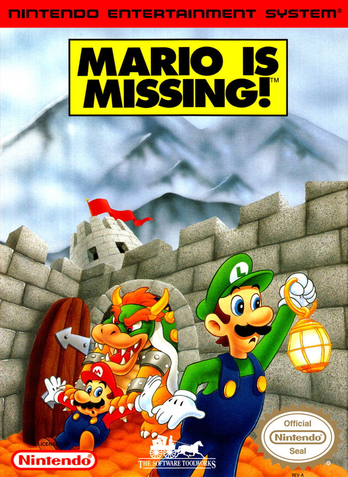 Mario Is Missing! Cheats For NES Super Nintendo